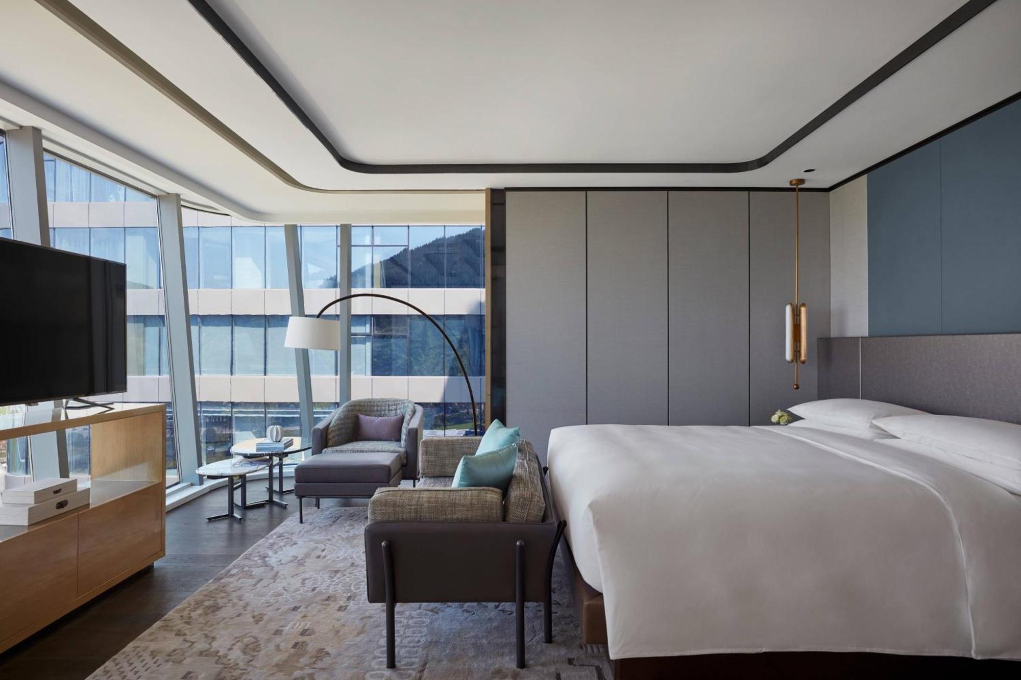 Xuzhou Marriott Hotel Lakeview Bagian luar foto